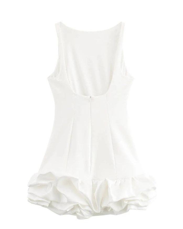 Sabrina Light Frill Mini Dress