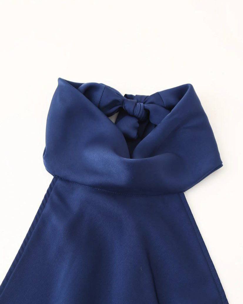 Scarlett Midnight Halter Maxi Dress