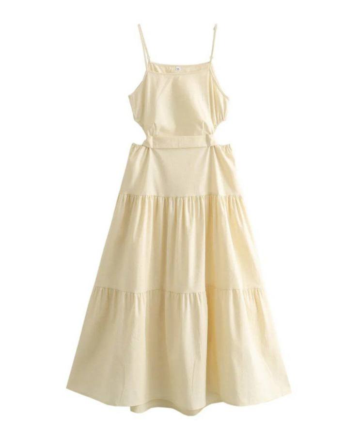Maeve Dune Whirl Maxi Dress