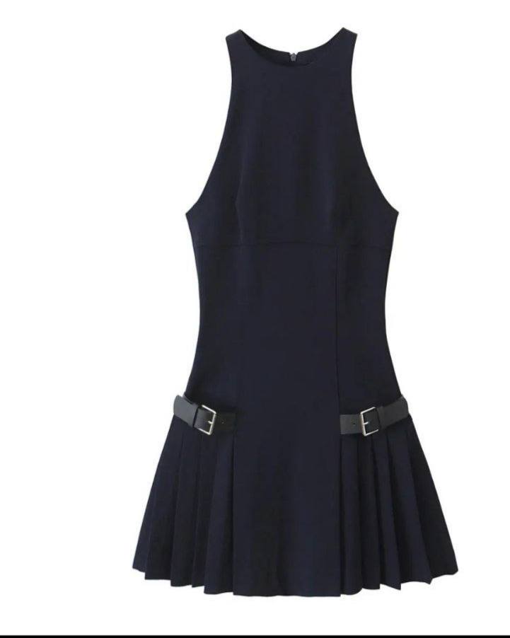 Clara Buckle Edge Mini Dress