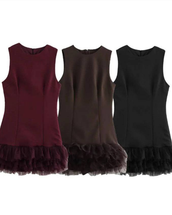 Freya Flounce Hem Mini Dress