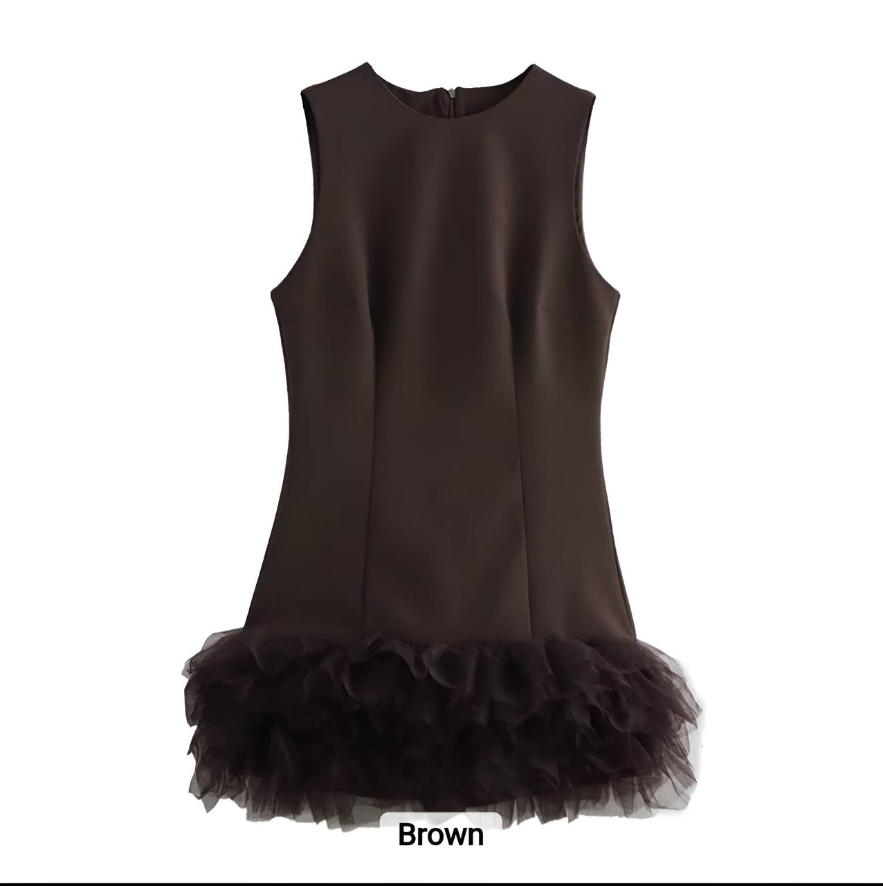 Freya Flounce Hem Mini Dress