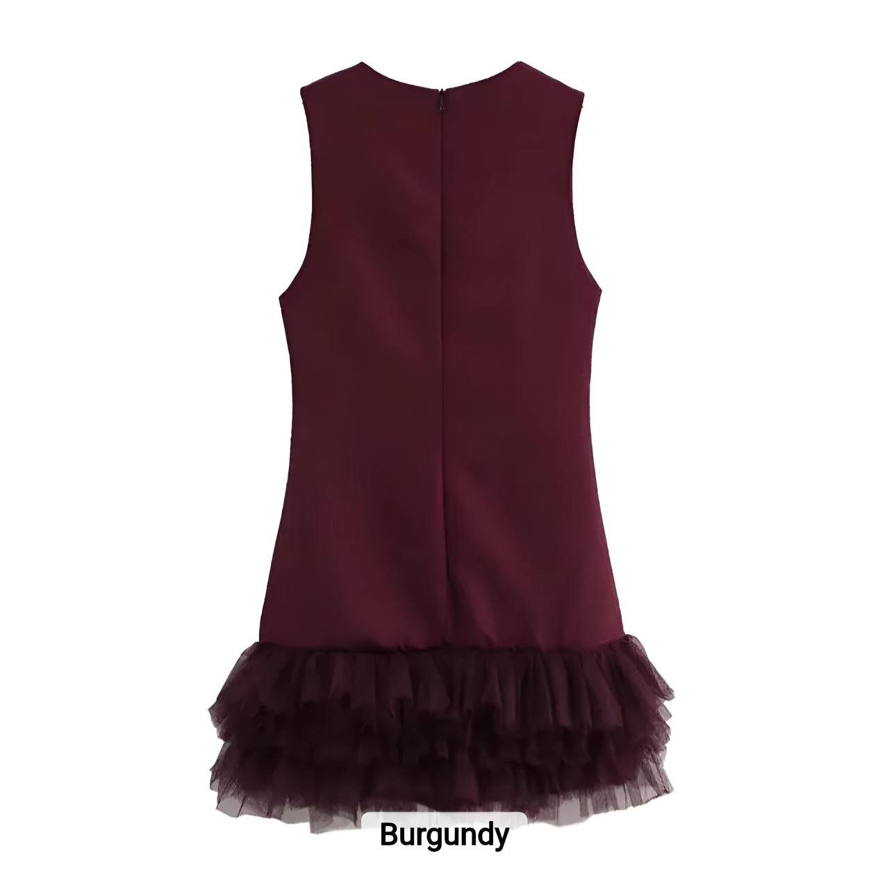 Freya Flounce Hem Mini Dress