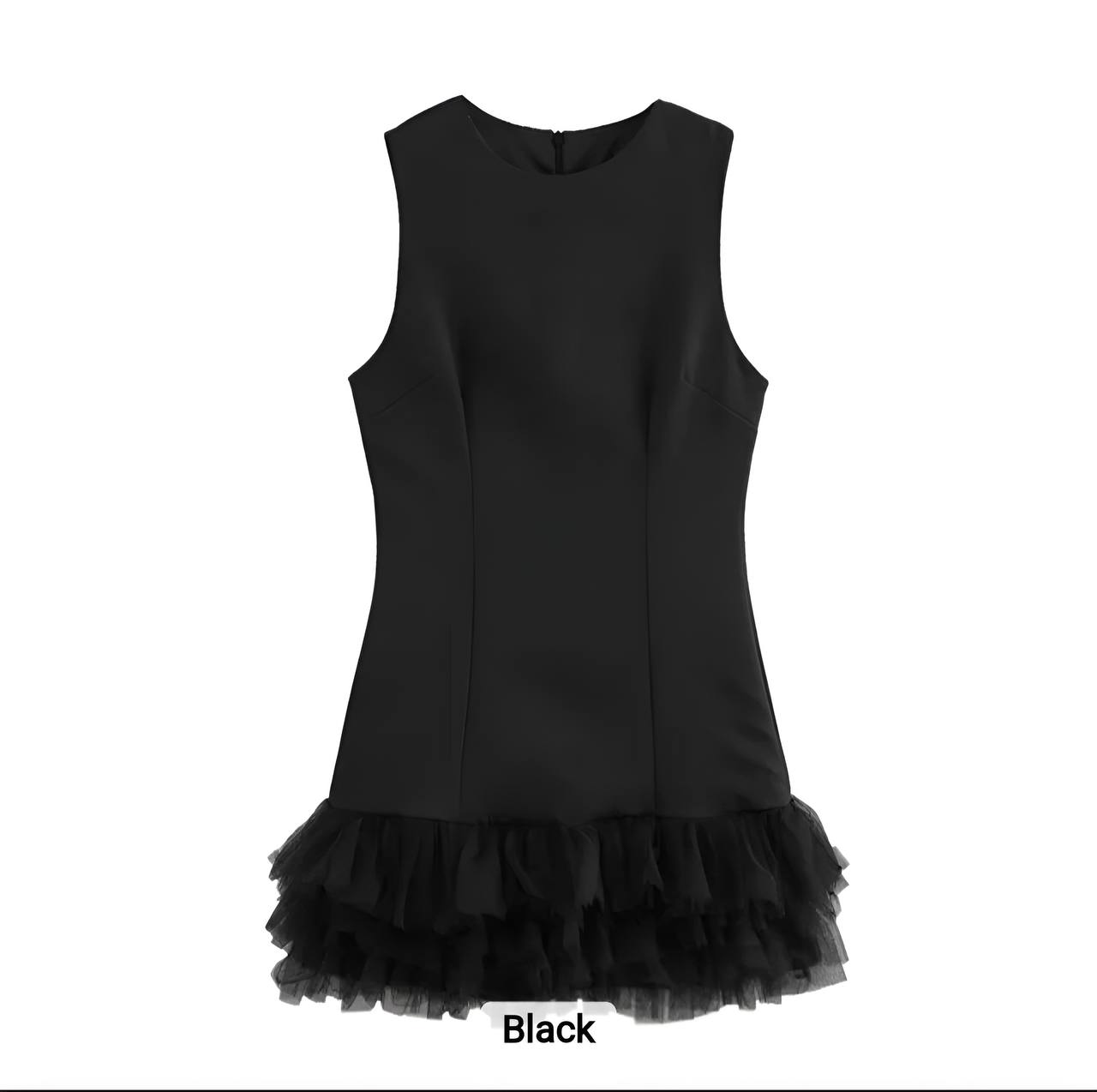 Freya Flounce Hem Mini Dress