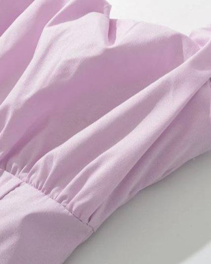Tiffany Lavender Mist Pleated Dress