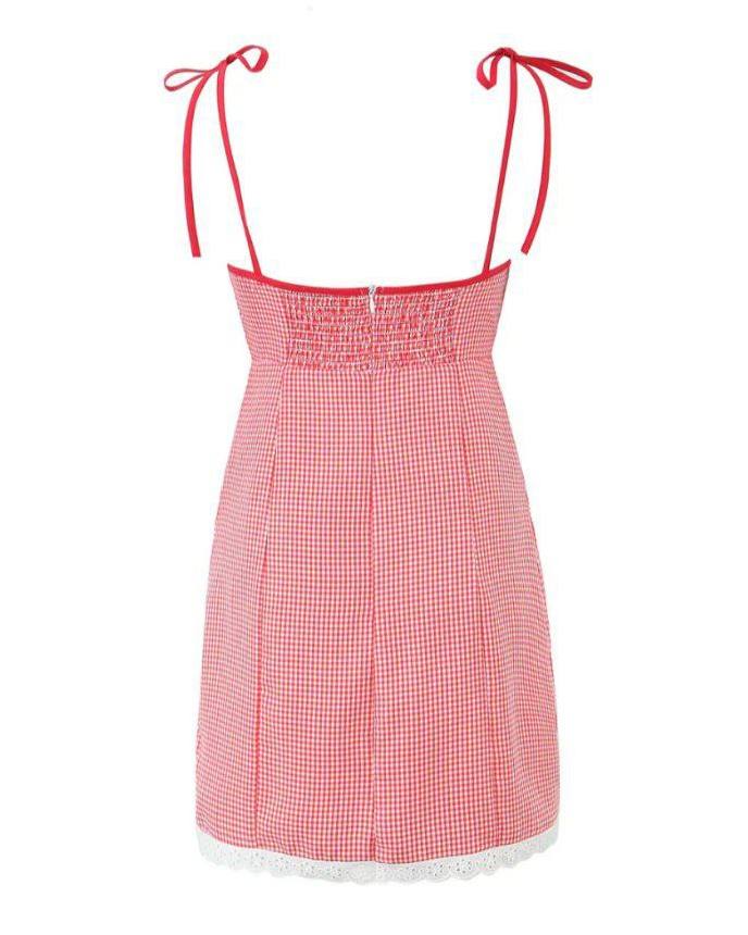 Ruby Picnic Mini Slip Dress