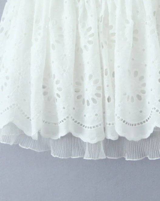Whispers of June Halter Dress