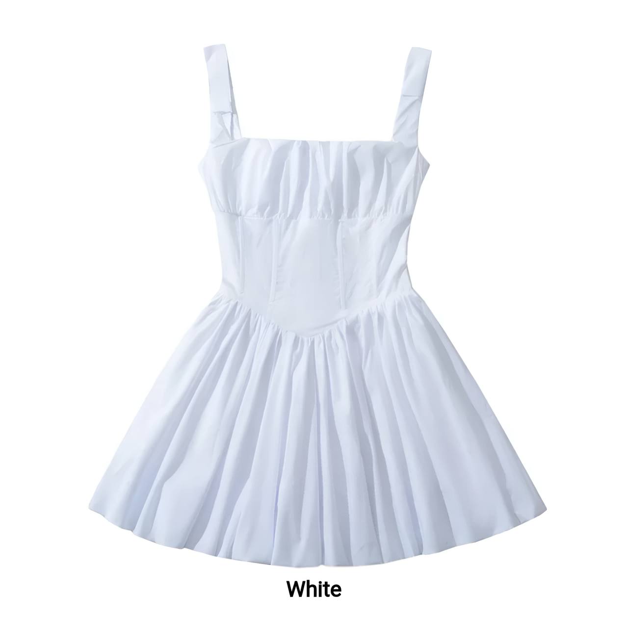 Tiffany Lavender Mist Pleated Dress