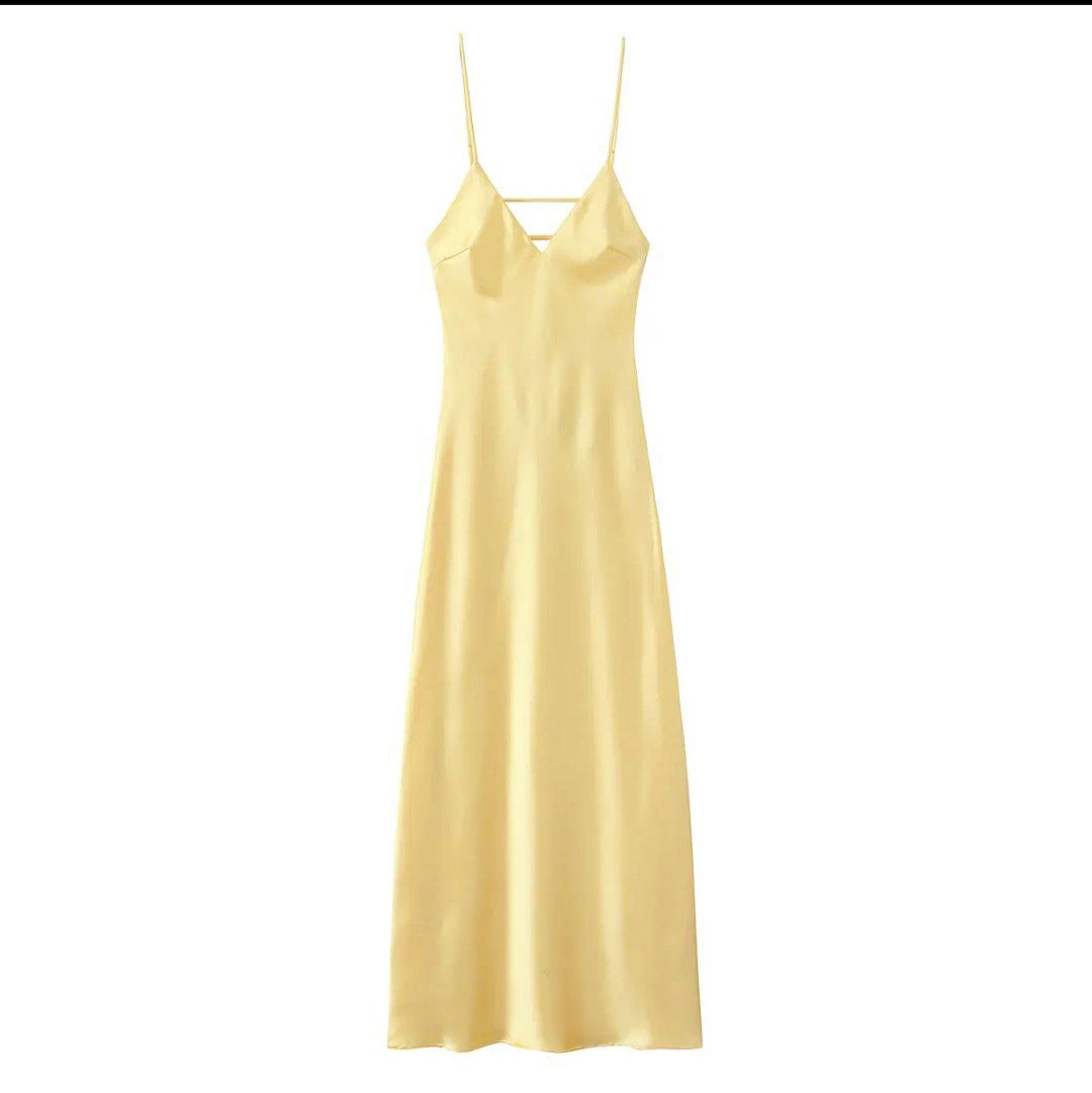 Belle Elegant Evening Slip Dress
