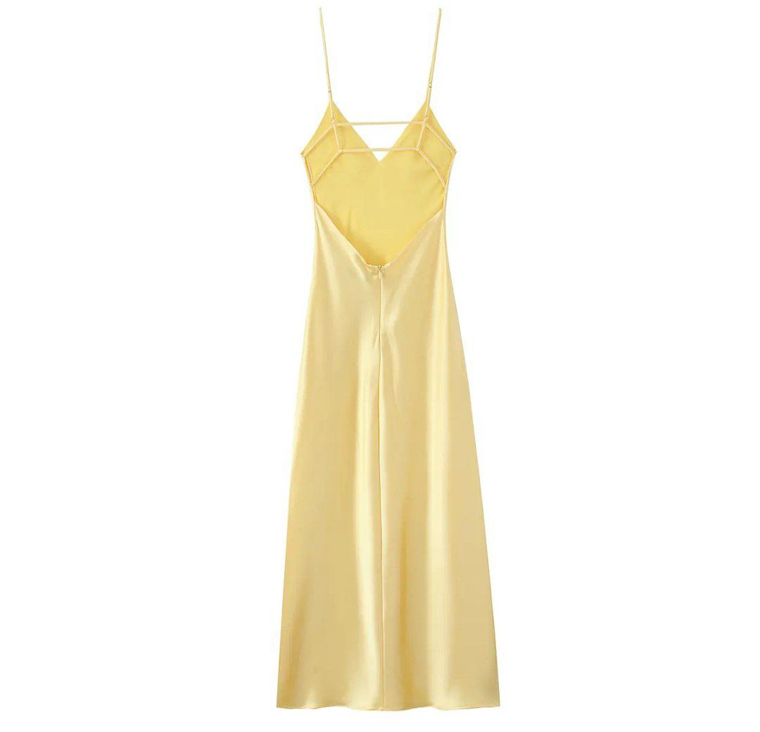 Belle Elegant Evening Slip Dress