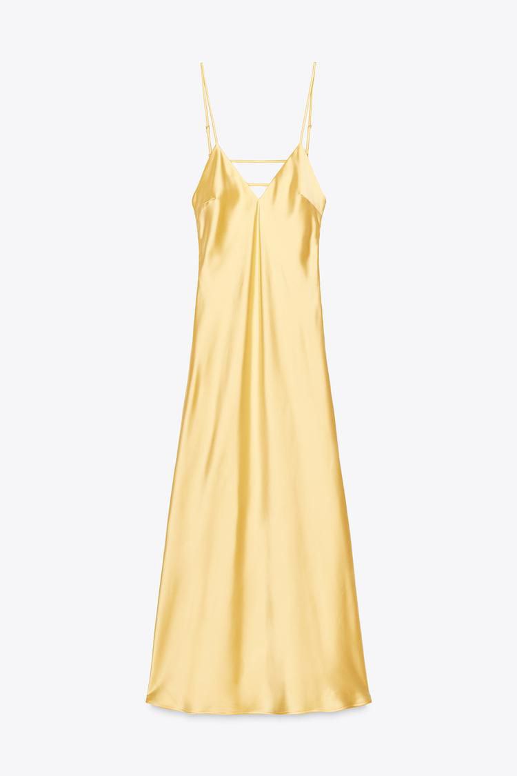 Belle Elegant Evening Slip Dress