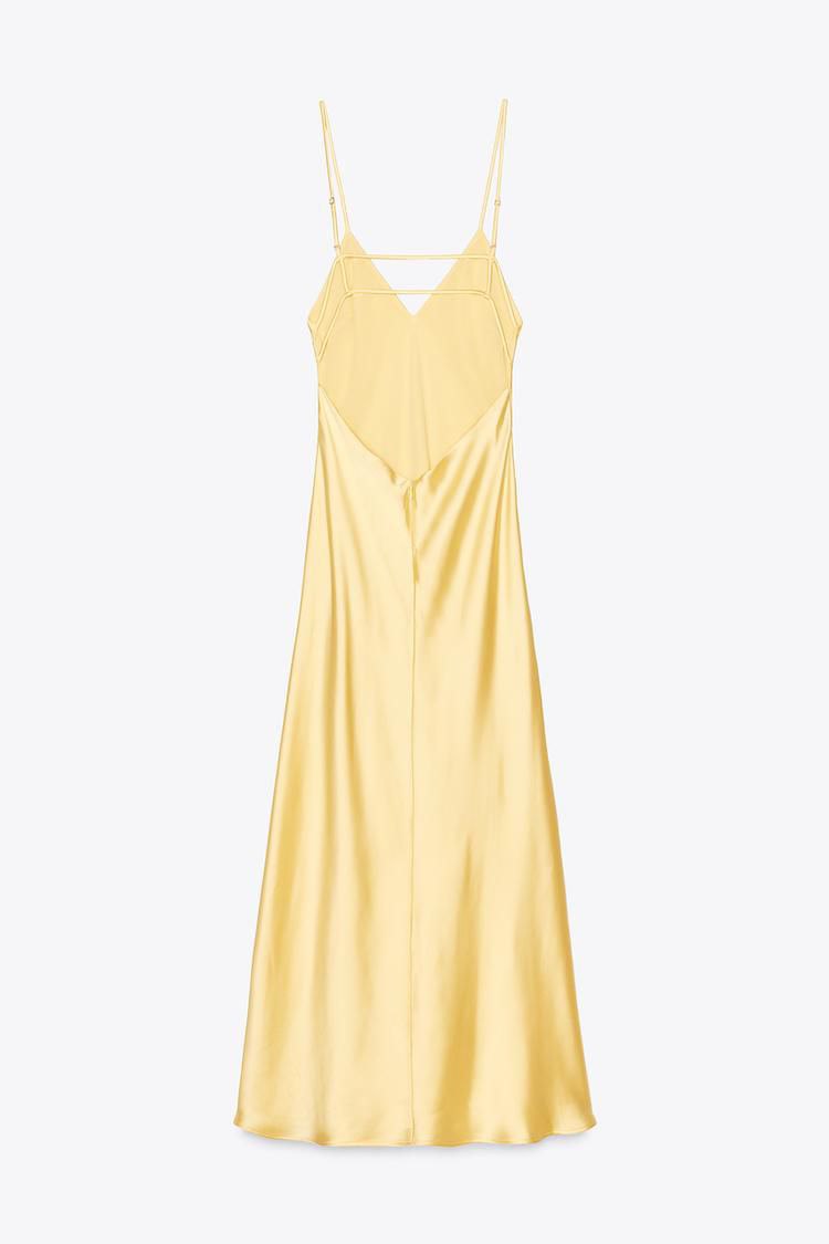 Belle Elegant Evening Slip Dress