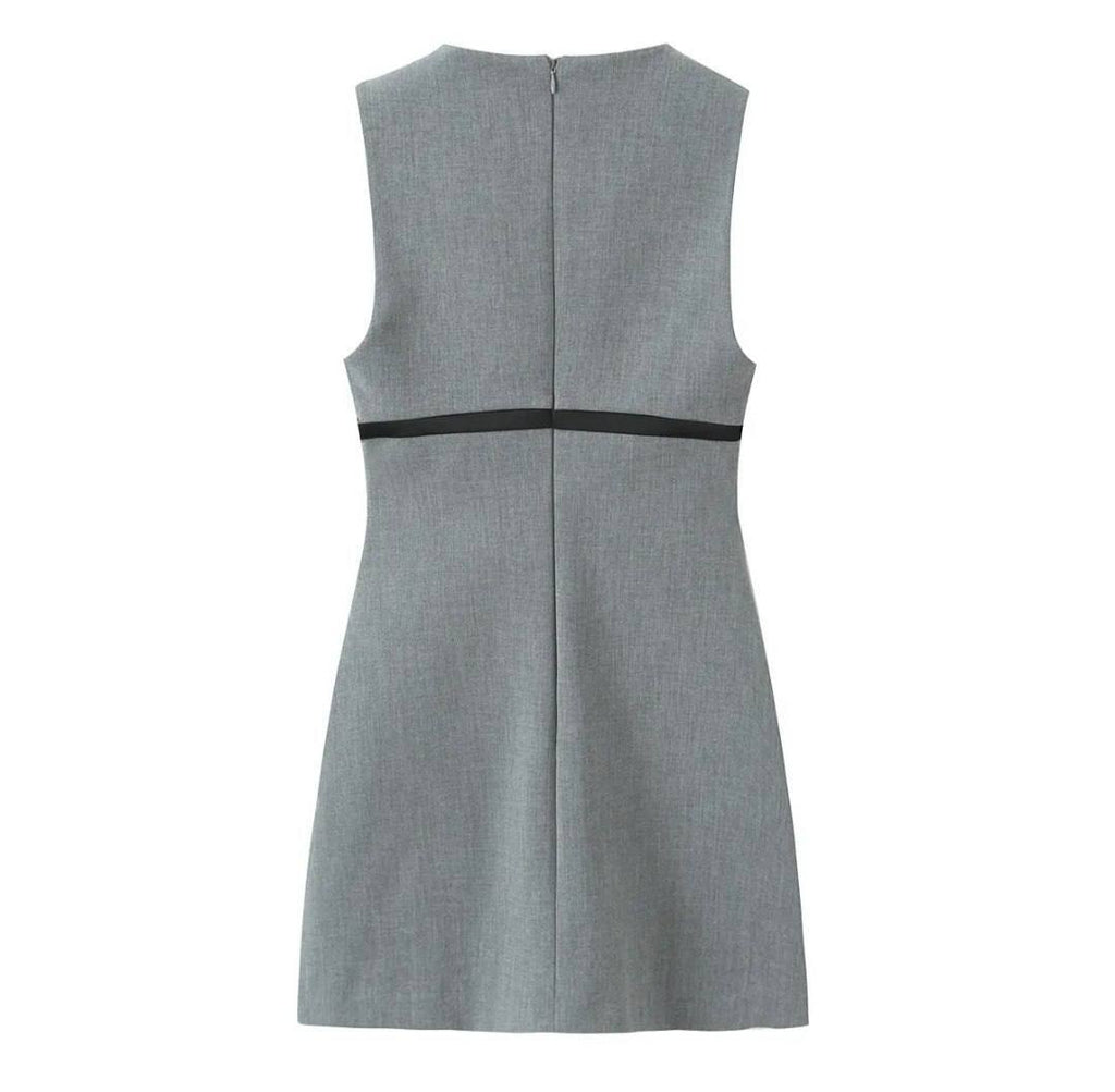 Zoey Front Bow Mini Dress
