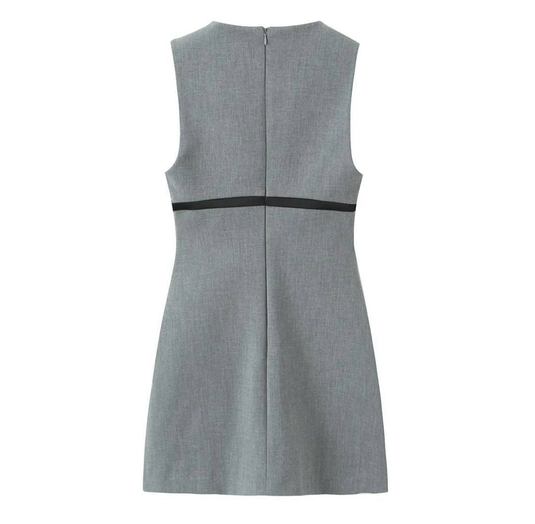Zoey Front Bow Mini Dress