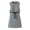 Zoey Front Bow Mini Dress