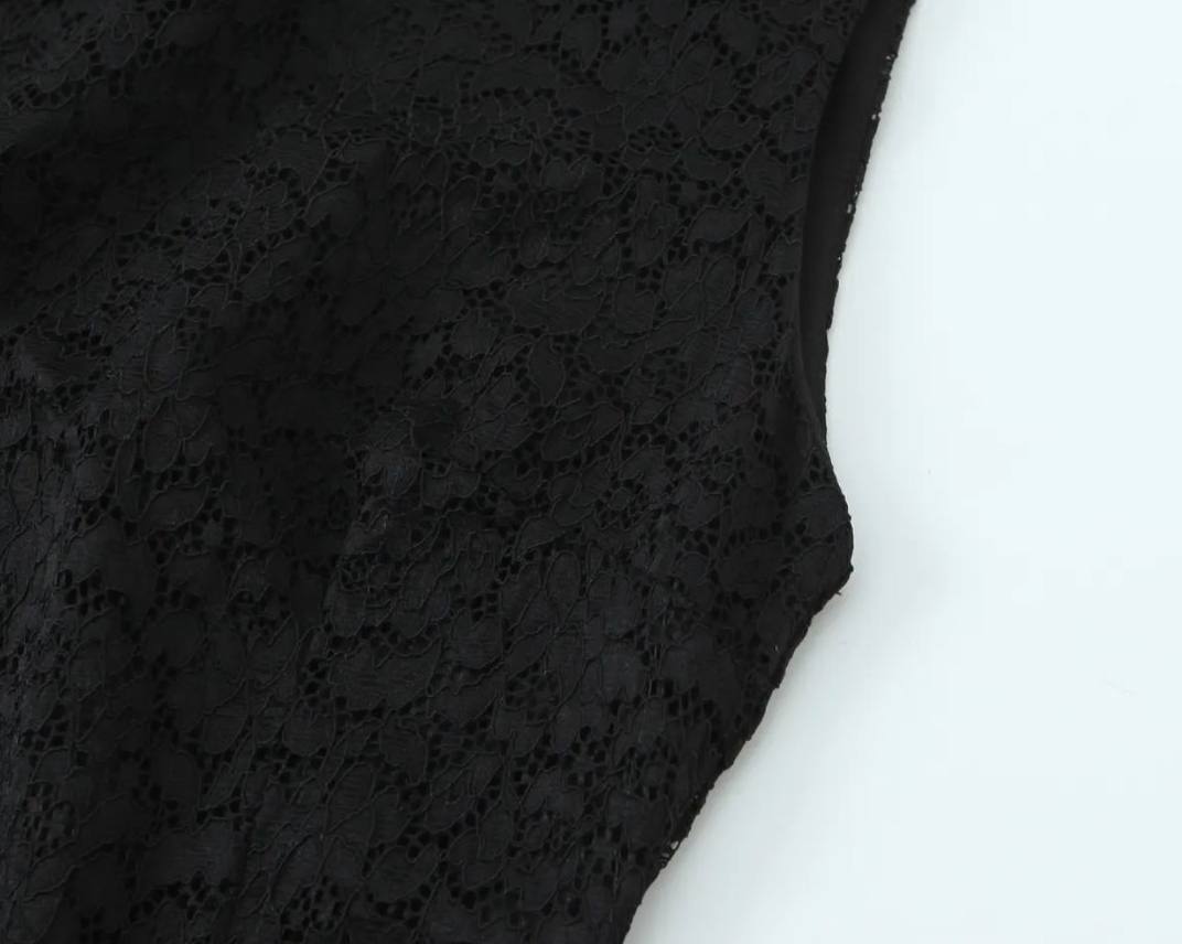 Irene Lace Patchwork Dress