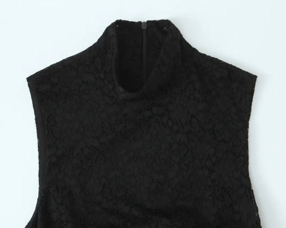 Irene Lace Patchwork Dress