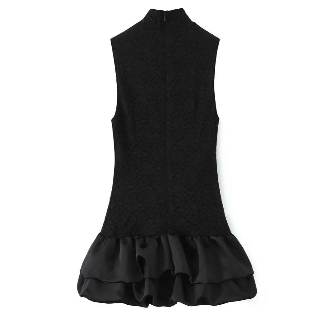 Irene Lace Patchwork Dress