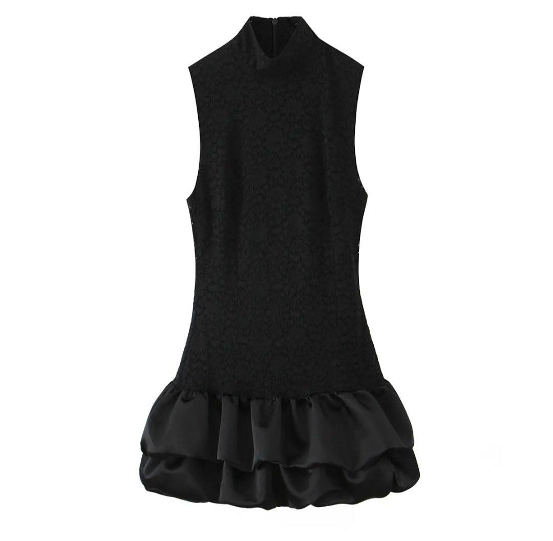 Irene Lace Patchwork Dress