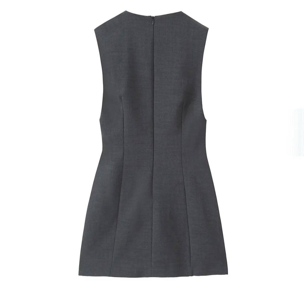Rebecca V Neck Mini Dress