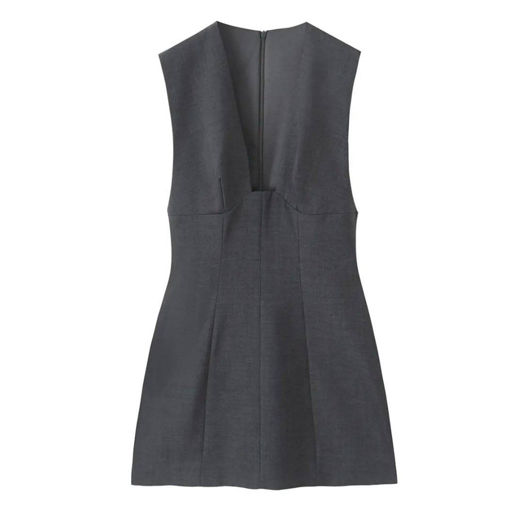 Rebecca V Neck Mini Dress