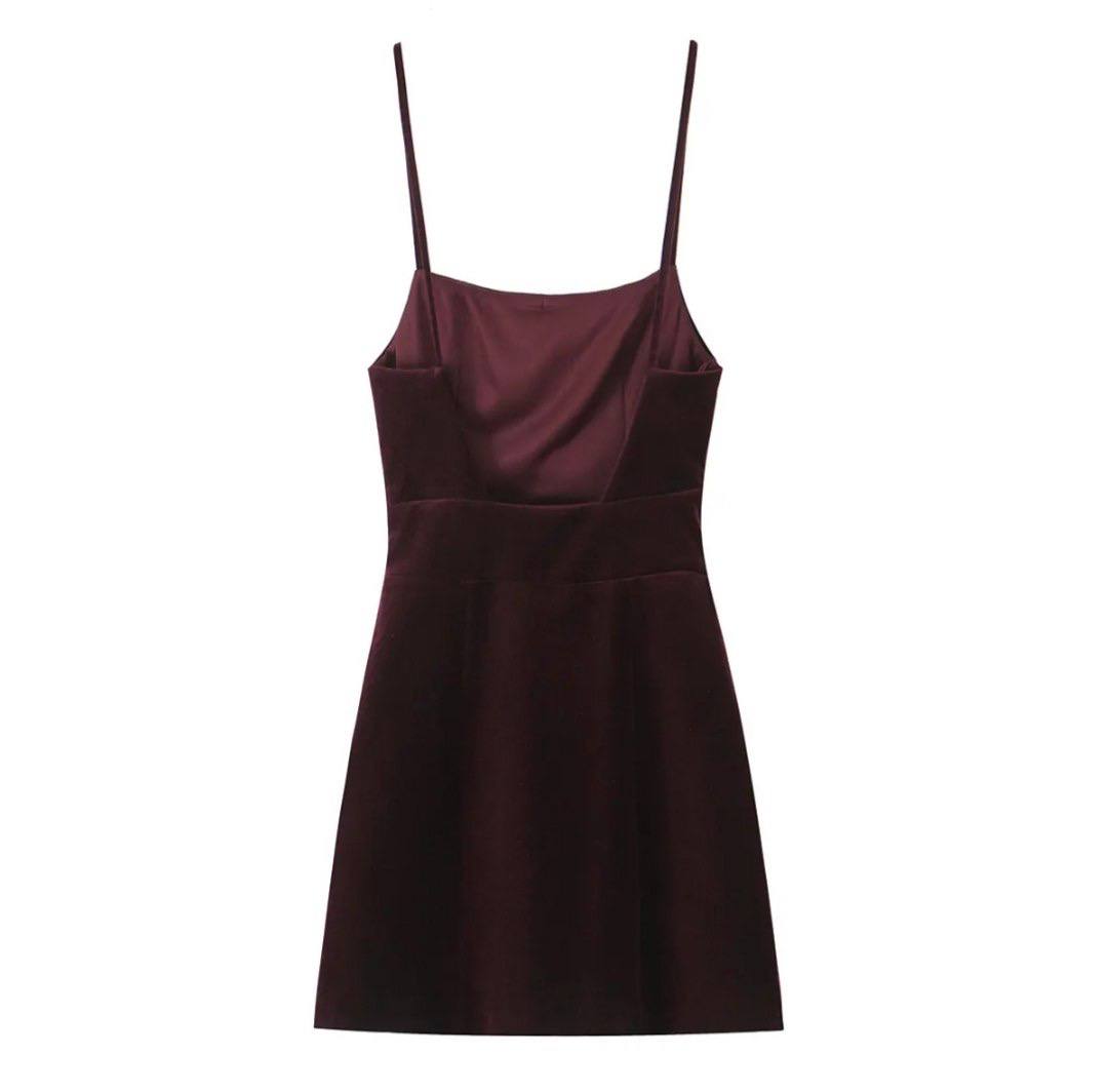 Emily Backless Strap Mini Dress