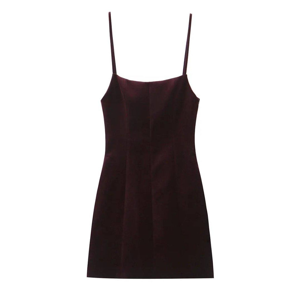Emily Backless Strap Mini Dress