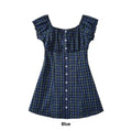 Nora Checkered Mini Dress