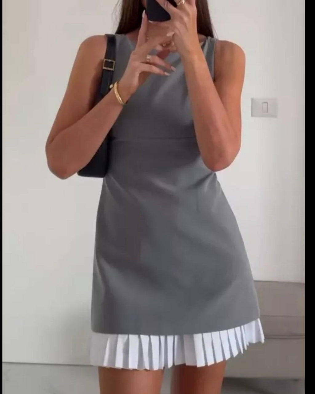 Paige Patchwork Mini Dress
