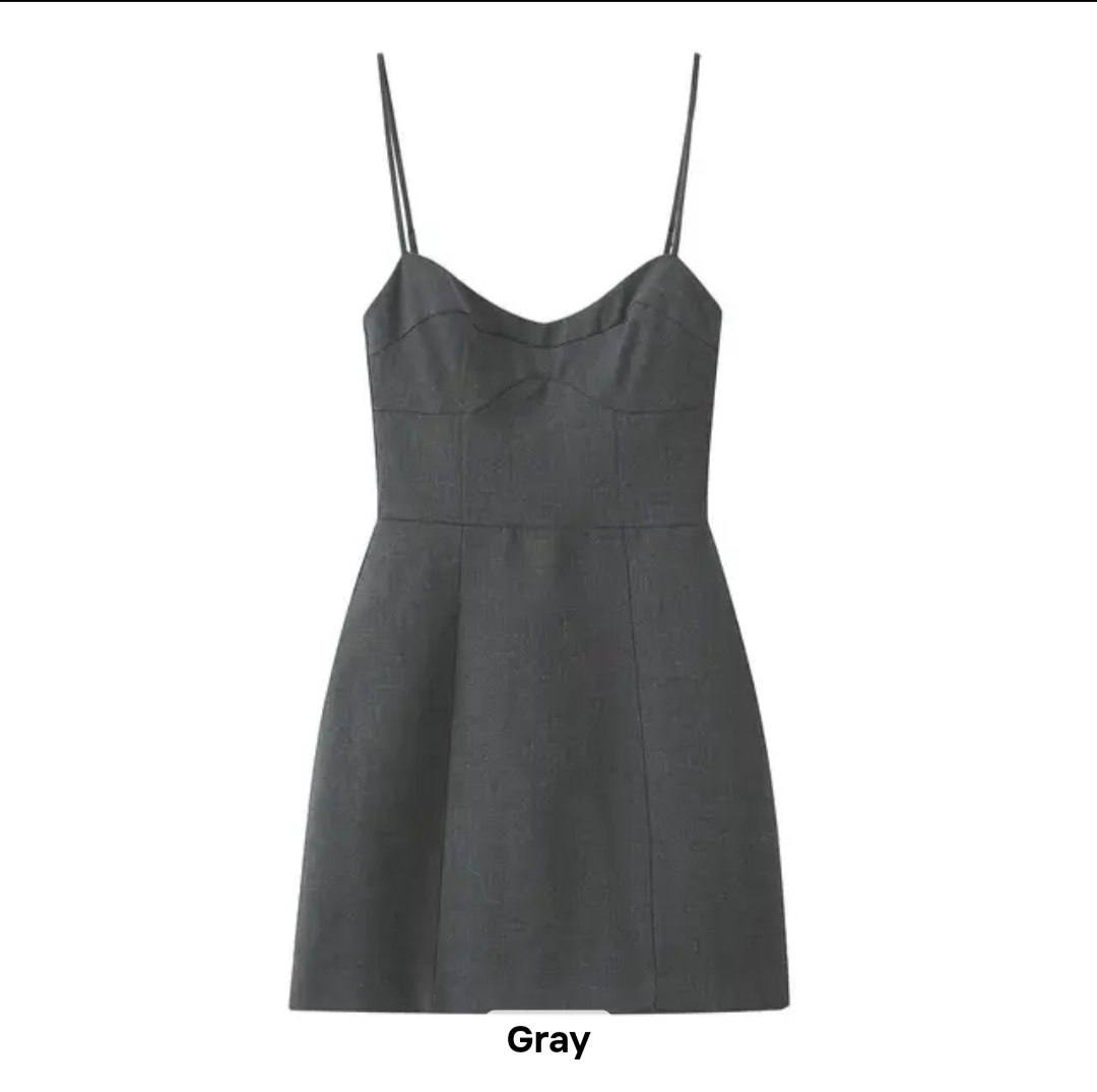 Sarah Backless Strap Mini Dress