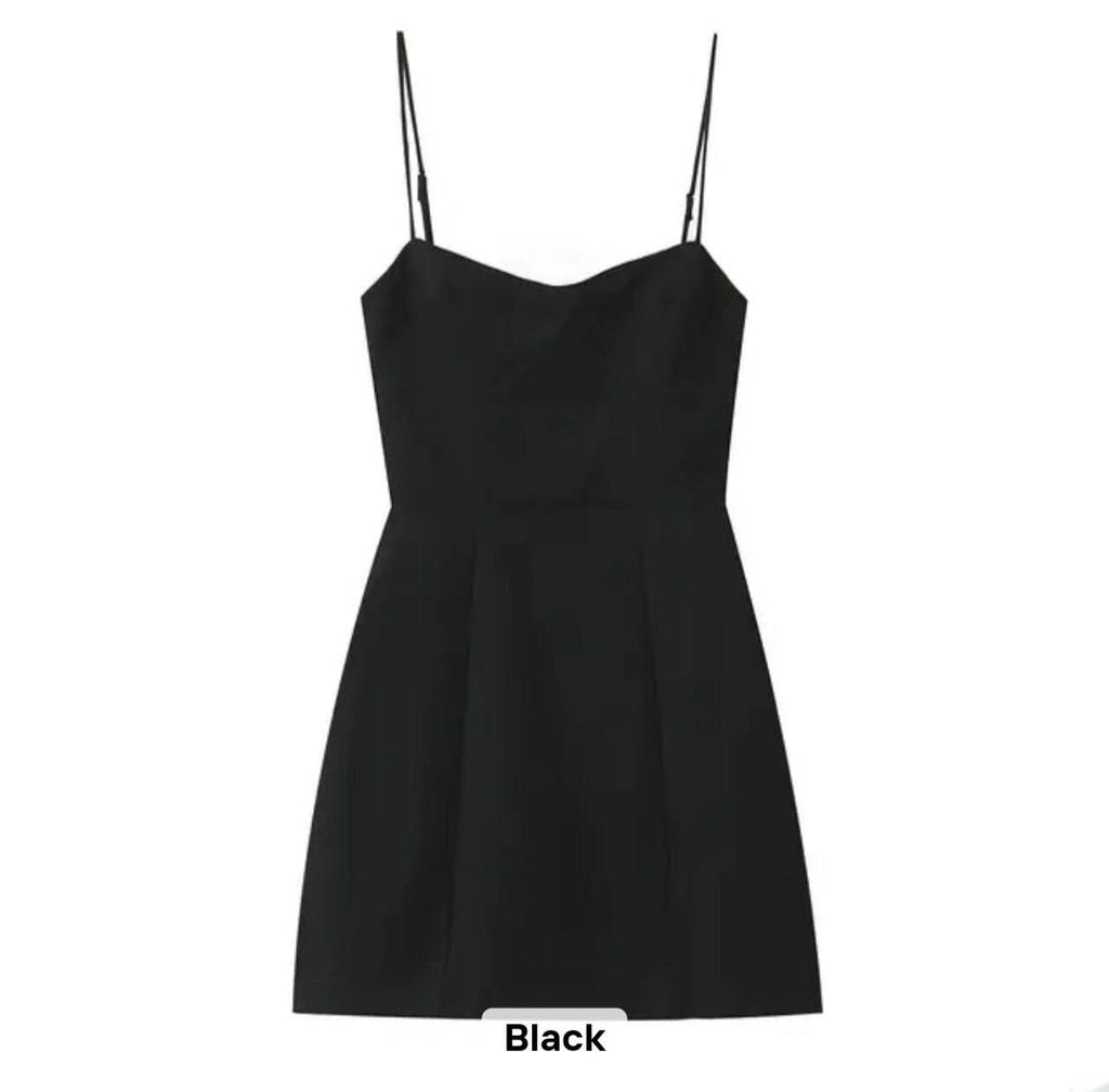 Sarah Backless Strap Mini Dress