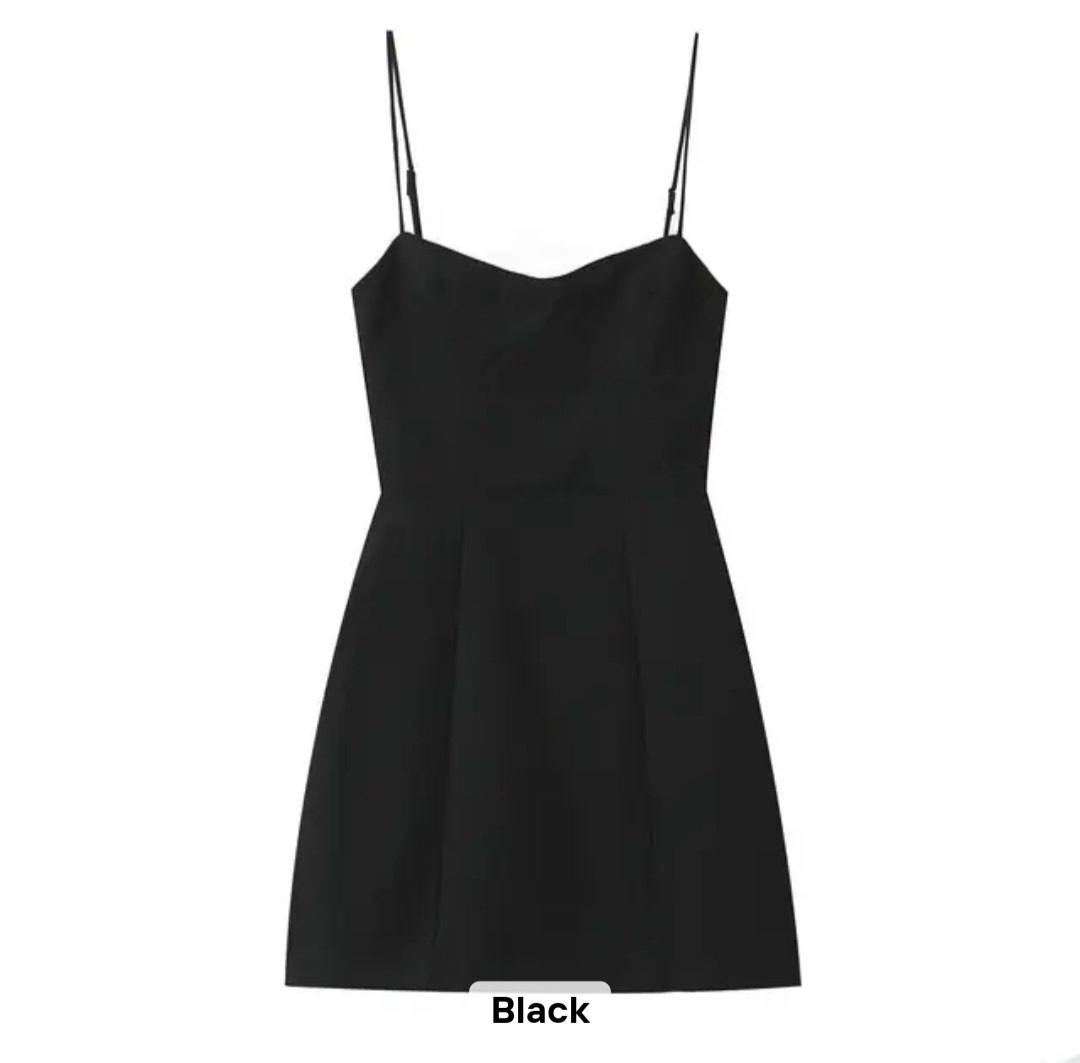 Sarah Backless Strap Mini Dress